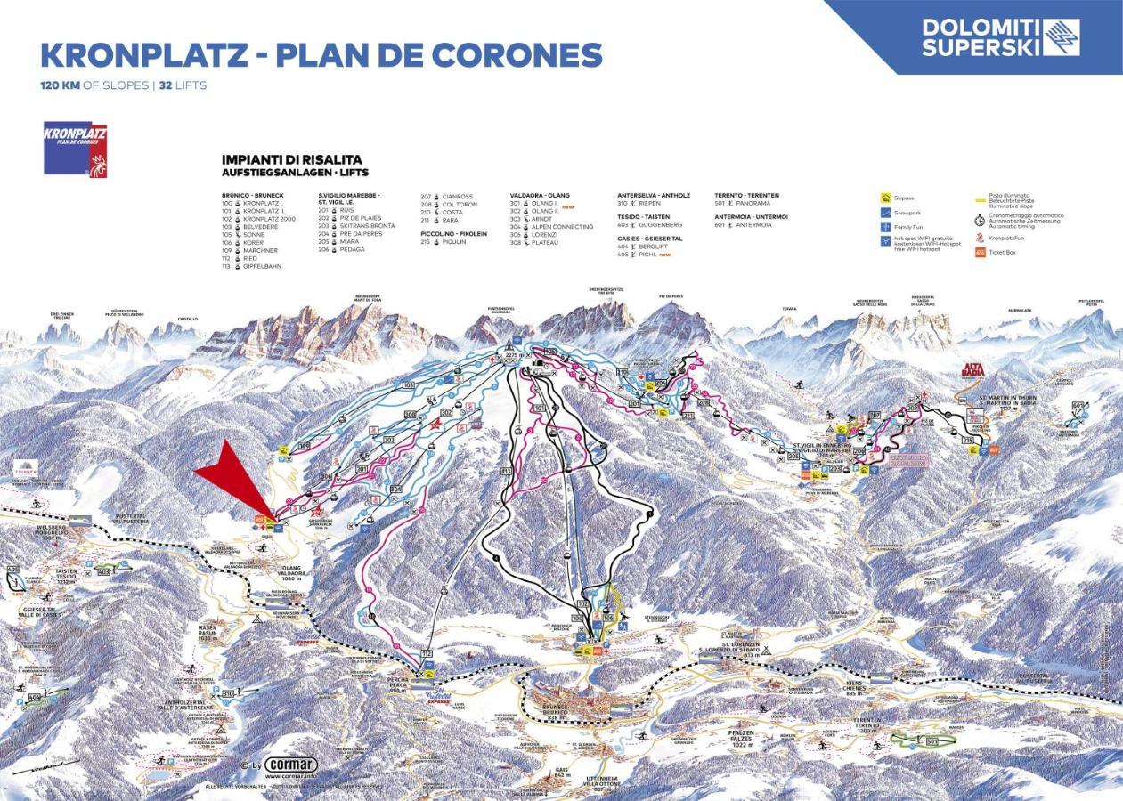 Kronplatz Apartment Sorafurcia Exterior foto
